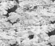 Fototapet Chubby Clouds, Graphite, personalizat, Rebel Walls