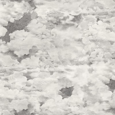 Tapet Chubby Clouds, Vintage, cu un design artistic al unor nori pufoși, pictati cu o ușoară nuanță vintage.
