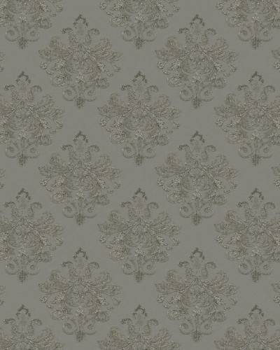 Tapet cu motive baroce gri, Baroque Pearl