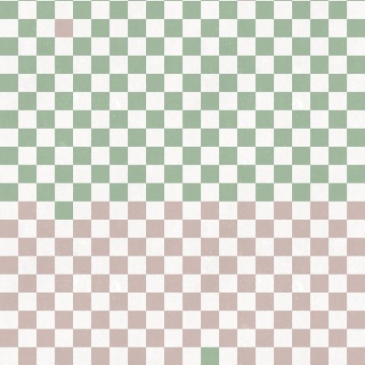 Tapet geometric modern cu model in alb, verde si roz.