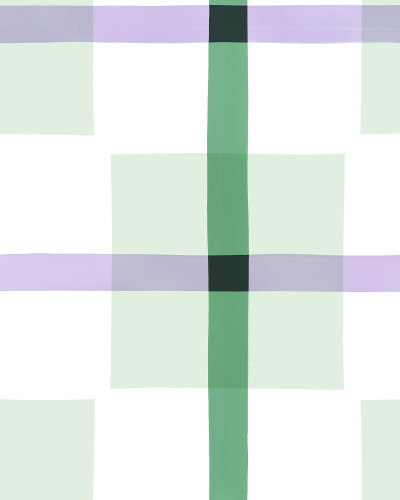 Tapet geometric cu model de pătrat în nuanțe de verde și lavandă