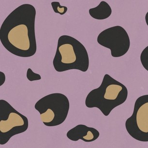Fototapet Giant Leopard, Lilac, Rebel Walls