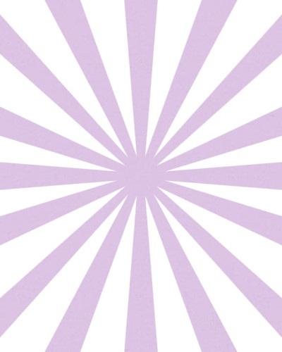 Tapet Rays, Lilac cu raze delicate pe un fundal liliac