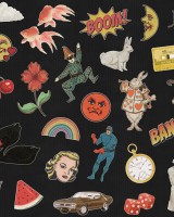 Patches, Black, Rebel Walls