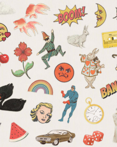 Patches, White, Rebel Walls