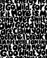 Blah Blah Blah, Black, Rebel Walls