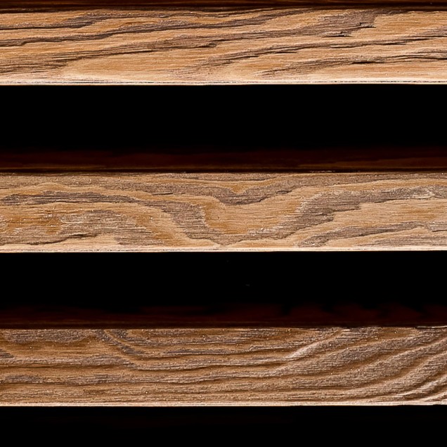 Tapet cu aspect de lemn, Rib Wood Horizontal, in decorul unui living.