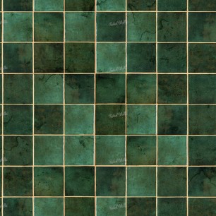 Fototapet Ceramic Tiles, Emerald, Rebel Walls