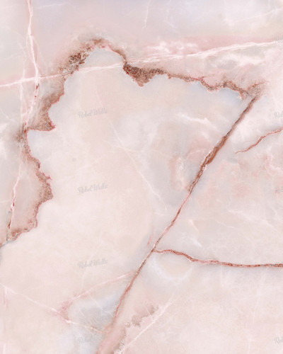 Tapet cu aspect de marmură Rose Quartz