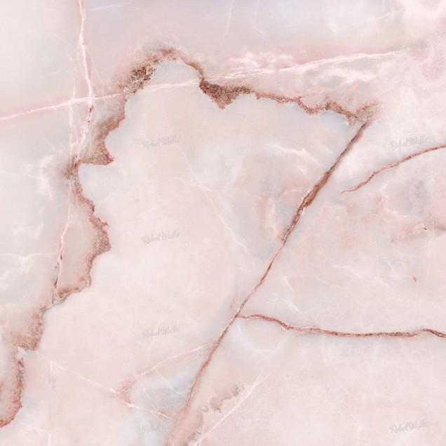 Tapet cu aspect de marmură Rose Quartz