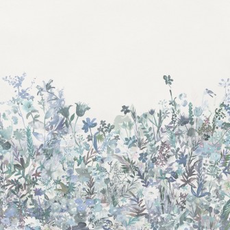 Fototapet May Meadow, Soft Blue, Rebel Walls