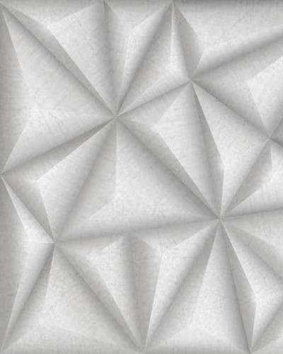 Tapet in relief cu textura geometrica, Soundproof Steel, pentru living