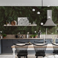 Fototapet I See You, Emerald, personalizat, Rebel Walls