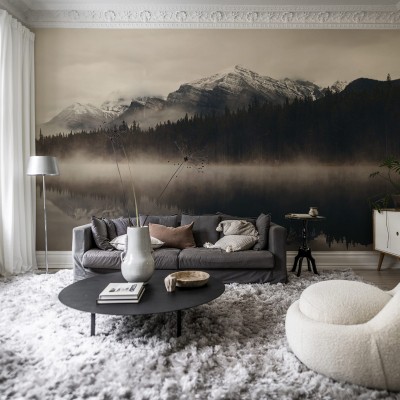 Tapet cu design montan - Early Morning