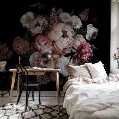 Fototapet Dark Bouquet, personalizat, Rebel Walls