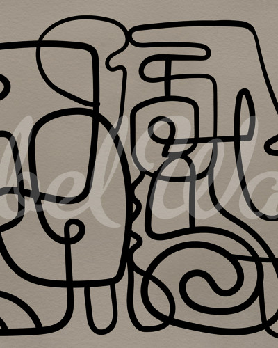 Artsy, Warm Grey, Rebel Walls