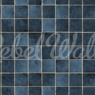 Fototapet Ceramic Tiles, Azurite, Rebel Walls