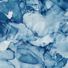 Fototapet Blue Watercolors, personalizat, Rebel Walls