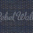 Fototapet Wall of Tiles, Dark Blue, Rebel Walls