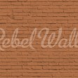 Fototapet Wall of Bricks, Terracotta, Rebel Walls