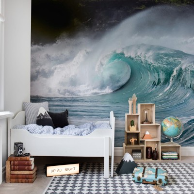 Tapet foto Single Wave cu un val imens care se sparge