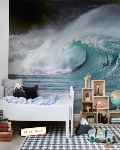 Tapet foto Single Wave cu un val imens care se sparge