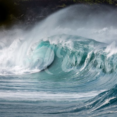 Tapet foto Single Wave cu un val imens care se sparge