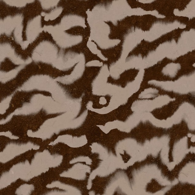 Tapet Guppy Lightbrown cu un design abstract delicat, cu nuanțe subtile de maro și gri, perfect pentru a crea o atmosferă relaxantă în living sau dormitor.