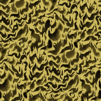 Tapet cu design abstract in nuante de galben si negru, perfect pentru living, dormitor sau birou.