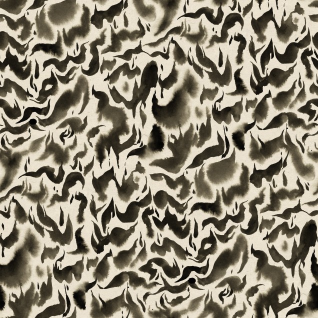 Tapet abstract gri cu design modern, in dormitor