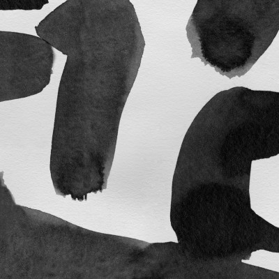 Wiggle Shapes - Graphite wallpaper, un wallpaper abstract cu forme ondulate in nuante de gri.