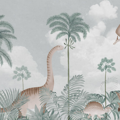 Dinosaur World, Gray, Rebel Walls
