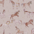 Fototapet Circus Horses, Soft Pink, Rebel Walls