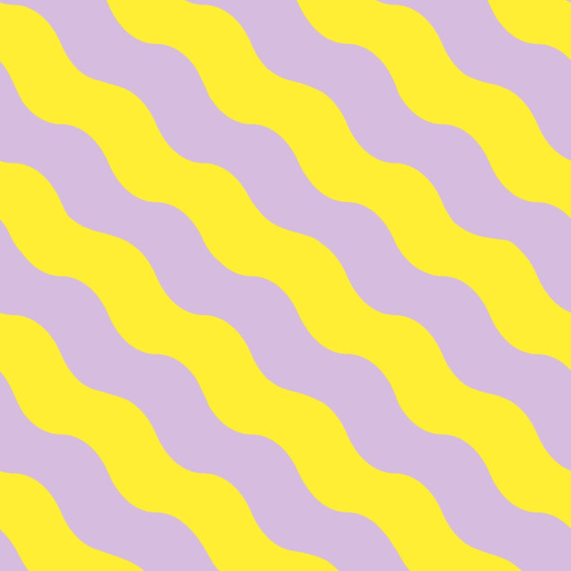 Tapet cu dungi ondulate, Lilac & Yellow