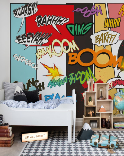 Wallpaper cu design Comics, Rainbow