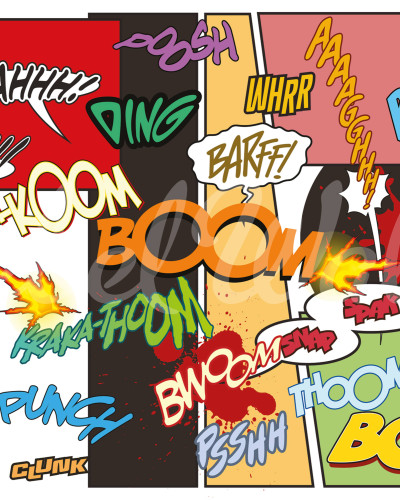 Wallpaper cu design Comics, Rainbow