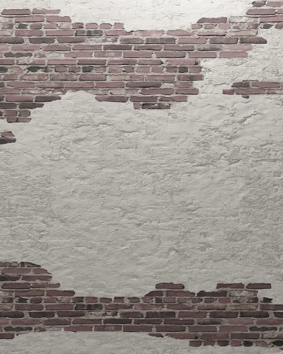 Tapet Ivory Bricks, Plaster cu aspect de caramida veche