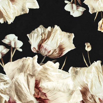 Dried Bouquet, Dark, Rebel Walls