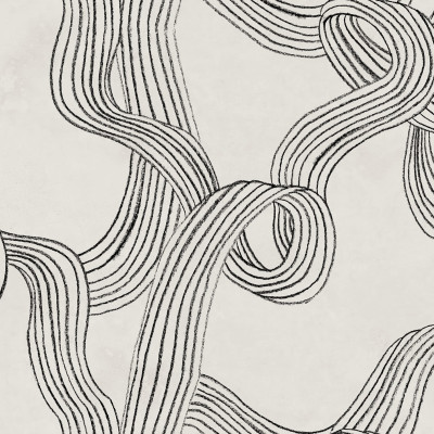 Stripes Repeatable, Black & White, Rebel Walls