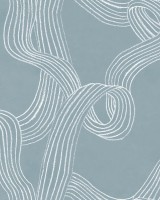 Stripes Repeatable, Blue, Rebel Walls
