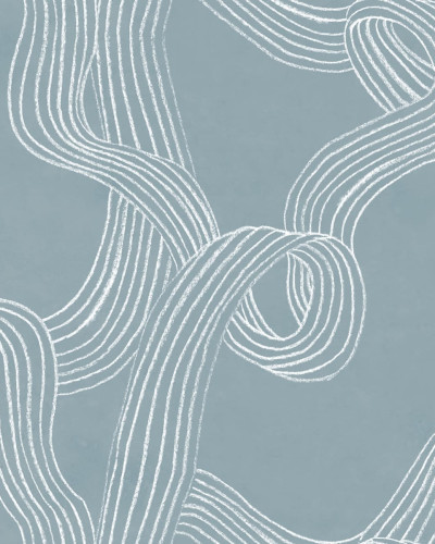 Tapet Stripes Repeatable, Blue
