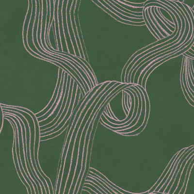 Stripes Repeatable, Green, Rebel Walls