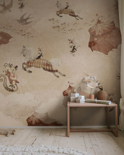 Tapet Flying Circus, Misty Pink