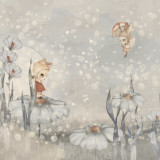 Bloomy Fields of Marion, Blue, Rebel Walls