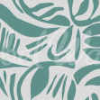 Fototapet Abstract Leafs, Turquoise, Rebel Walls