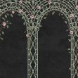 Poetic Trellis, Black, Rebel Walls