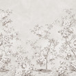 Floral Chinoiserie, Gray, Rebel Walls