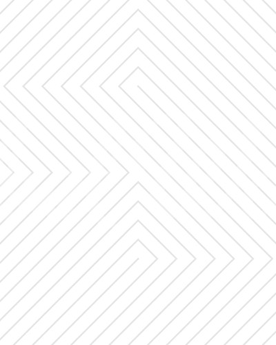 Tapet geometric abstract alb și gri, Labyrinth White, cu linii fine și subtile care se intersectează pentru a crea un labirint vizual captivant.