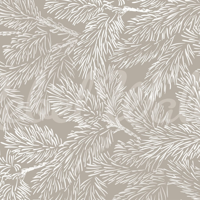 Tapet gri cu ramurele delicate, design minimalist, perfect pentru dormitoare, livinguri sau birouri