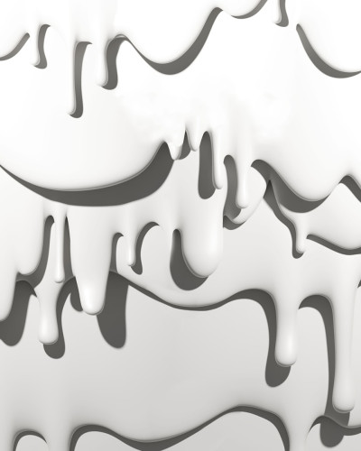 Tapet abstract cu design modern, cu linii albe groase care picură